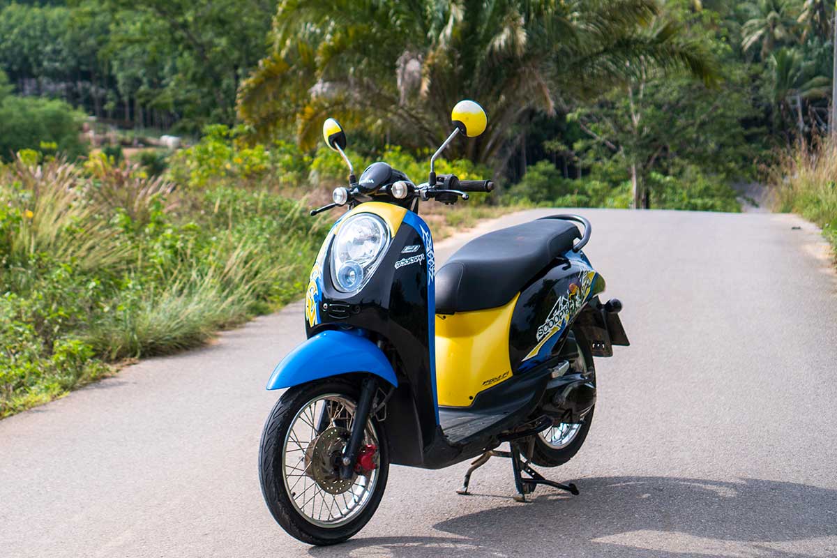 Rent Honda Scoopy  in Krabi  Krabi Moto Rentals