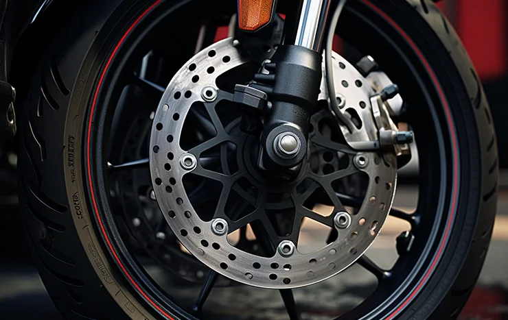 Honda Rebel 300c disk brakes - Rent a motorcycle in Krabi, Thailand