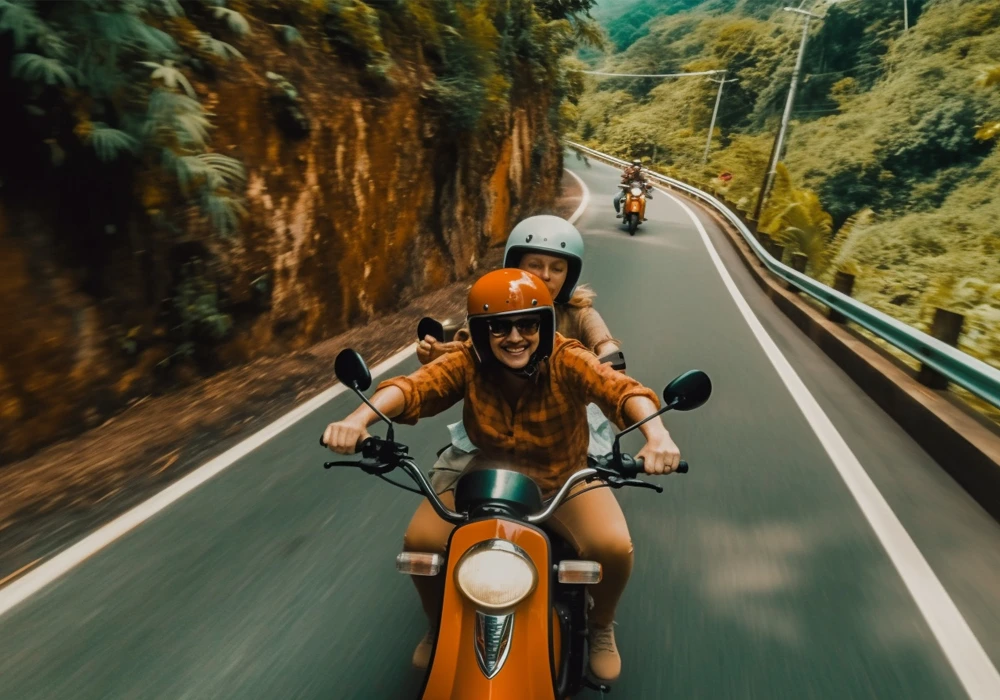 Learn to ride a motorbike - then explore the world on 2 wheels